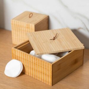 ΚΟΥΤΙ ΑΠΟΘΗΚΕΥΣΗΣ ΚΑΙ ΟΡΓΑΝΩΣΗΣ BAMBOO ESSENTIALS 15x15x7cm