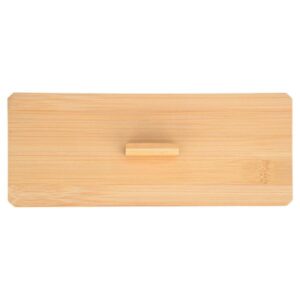 ΚΟΥΤΙ ΑΠΟΘΗΚΕΥΣΗΣ & ΟΡΓΑΝΩΣΗΣ BAMBOO ESSENTIALS ΟΡΘΟΓΩΝΙΟ 23.3x9.4x8.8cm ΜΕ ΚΑΠΑΚΙ