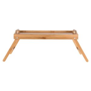 ΔΙΣΚΟΣ ΣΕΡΒΙΡΙΣΜΑΤΟΣ BAMBOO ESSENTIALS 50x30x21cm ΜΕ ΑΝΑΔΙΠΛΟΥΜΕΝΑ ΠΟΔΙΑ