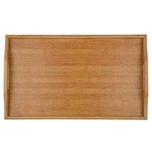 ΔΙΣΚΟΣ ΣΕΡΒΙΡΙΣΜΑΤΟΣ BAMBOO ESSENTIALS 50x30x21cm ΜΕ ΑΝΑΔΙΠΛΟΥΜΕΝΑ ΠΟΔΙΑ