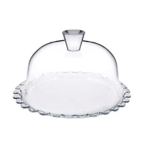 PETITE PATISSERIE PLATE-DOME H:15,3 D:26,4CM P/72 GB1.OB2