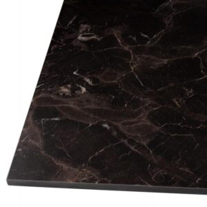 ΕΠΙΦΑΝΕΙΑ ΤΡΑΠΕΖΙΟΥ HPL BROWN MARBLE 60x60 εκ. ΠΑΧΟΥΣ 12mm.