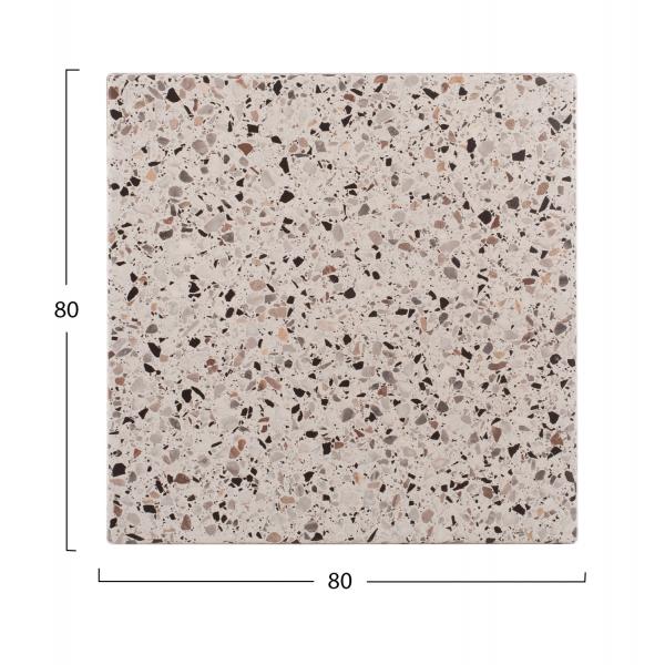 ΕΠΙΦΑΝΕΙΑ ΤΡΑΠΕΖΙΟΥ WERZALIT 80Χ80Χ3.5εκ. TERRAZZO