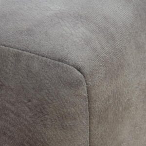 ΓΩΝΙΑΚΟΣ ΚΑΝΑΠΕΣ ΚΡΕΒΑΤΙ ΚΑΦΕ ΓΚΡΙ 227x155x80 εκ.