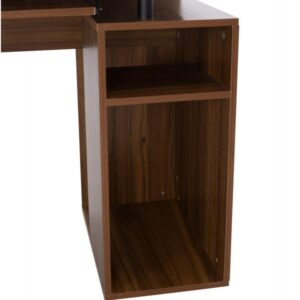 ΓΡΑΦΕΙΟ ΜΕΛΑΜΙΝΗΣ WALNUT 120Χ55Χ76 εκ.