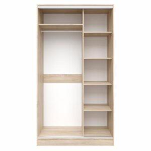 ΝΤΟΥΛΑΠΑ ΣΥΡΟΜΕΝΗ ΜΕΛΑΜΙΝΗΣ 120x60x220Yεκ. ΔΙΦΥΛΛΗ SONAMA ΜΕ ΚΑΘΡΕΠΤΗ