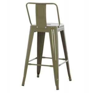 ΣΚΑΜΠΟ ΜΕΣΑΙΟΥ ΥΨΟΥΣ ΜΕΤΑΛΛΙΚΟ ΣΕ DARK OLIVE GREEN 42x42x98 cm.