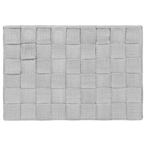 LISE ΚΑΛΑΘΙ ΠΛΕΚΤΟ ΜΕ ΚΑΠΑΚΙ ΓΚΡΙ, POLYESTER & ΜΕΤΑΛΛΟ 40x28x26εκ