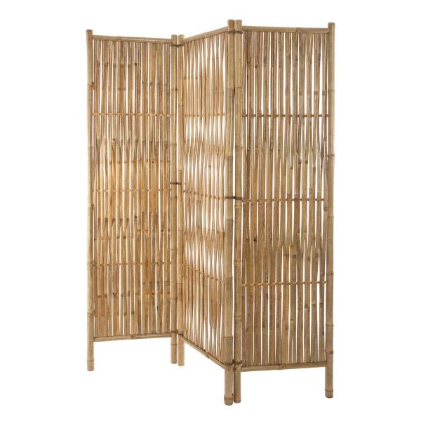 BAMBOO, ΠΑΡΑΒΑΝ ΤΡΙΦΥΛΛΟ ΑΠΟ ΜΠΑΜΠΟΥ ΜΠΕΖ L135xP3.6xH170cm