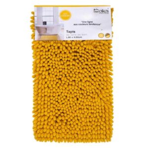 CHENILLE ΚΙΤΡΙΝΟ, ΧΑΛΑΚΙ ΜΠΑΝΙΟΥ 750gr, 50X80cm