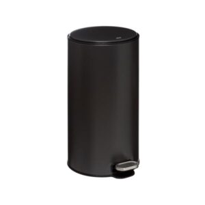 OPUS, ΚΑΔΟΣ 30L ΜΕΤΑΛΛΙΚΟΣ ΜΑΥΡΟΣ 31.5x62cm