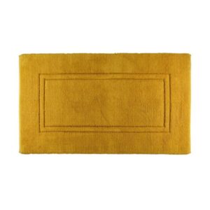 PanOikos BAMBOO, ΧΑΛΑΚΙ ΒΑΜΒΑΚΕΡΟ ΒΕΛΟΥΤΕ, ΜΕ ΑΝΑΓΛΥΦΟ & ΠΑΧΥ ΠΕΛΟ, ΧΡΥΣΟ ΚΙΤΡΙΝΟ 60x110cm