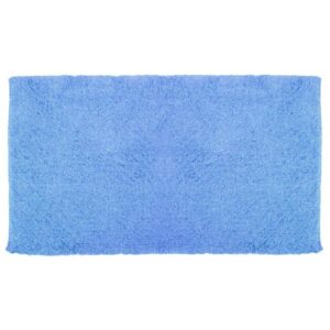 PanOikos LUXURY, ΧΑΛΑΚΙ ΒΑΜΒΑΚΕΡΟ ΜΕ ΧΟΝΤΡΟ ΠΕΛΟΣ. ΜΠΛΕ & ΛΕΥΚΟ 60x90cm