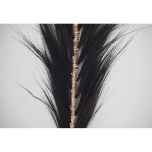 ΦΤΕΡΟ ΔΙΑΚΟΣΜΗΤΙΚΟ BAMBOO, ΜΑΥΡΟ 65x1,5x220cm