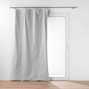ΚΟΥΡΤΙΝΑ ΕΝΙΣΧΥΣΗΣ ΓΙΑ BLACKOUT ΜΕ ΤΡΟΥΚ, POLYESTER ΓΚΡΙ ΑΝΟΙΧΤΟ 130x270cm
