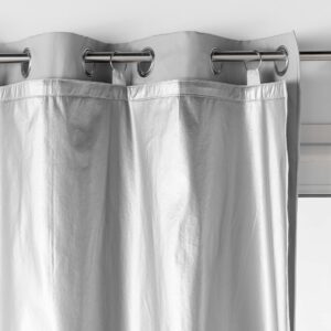 ΚΟΥΡΤΙΝΑ ΕΝΙΣΧΥΣΗΣ ΓΙΑ BLACKOUT ΜΕ ΤΡΟΥΚ, POLYESTER ΓΚΡΙ ΑΝΟΙΧΤΟ 130x270cm