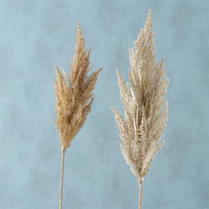 PAMPAS GRASS, ΦΥΤΟ ΣΥΝΘΕΤΙΚΟ PVC ΕΚΡΟΥ L95xW12cm