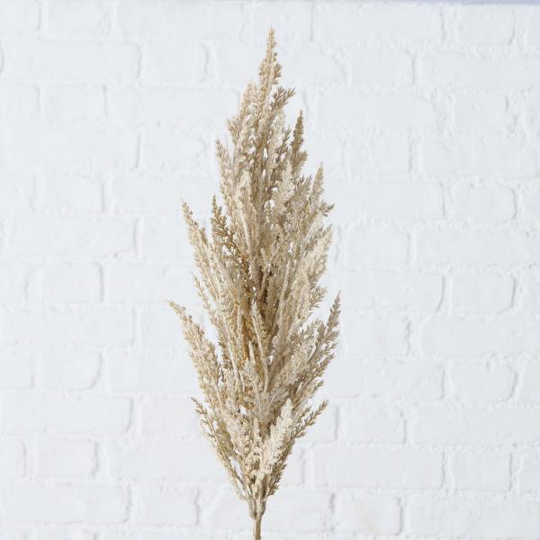 PAMPAS GRASS, ΦΥΤΟ ΣΥΝΘΕΤΙΚΟ PVC ΕΚΡΟΥ L95xW12cm