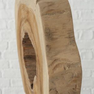 MACEY, ΔΙΑΚΟΣΜΗΤΙΚΟ ΞΥΛΙΝΟ ΦΥΣΙΚΟ L28xW10xH37cm