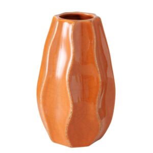 HILARY, ΒΑΖΟ ΚΕΡΑΜΙΚΟ ΠΟΡΤΟΚΑΛΙ H19cm