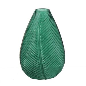 LEWIN, ΒΑΖΟ ΓΥΑΛΙΝΟ ΠΡΑΣΙΝΟ ΣΜΑΡΑΓΔΙ H22cm