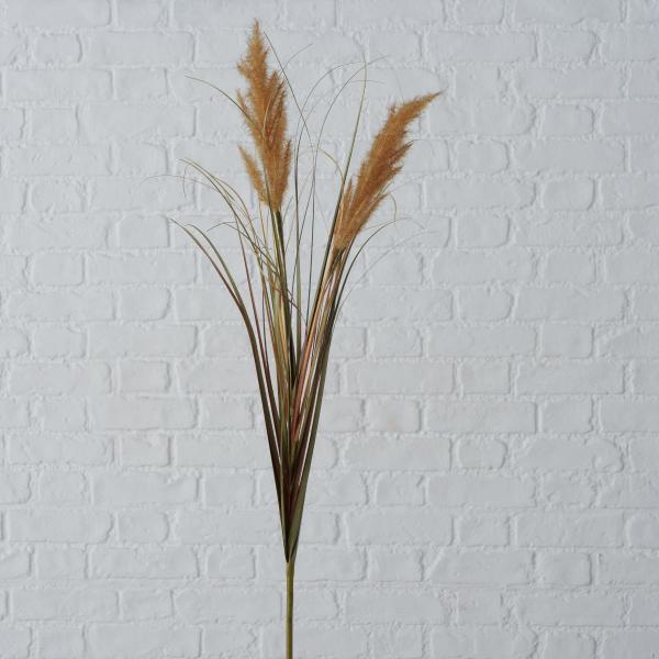 PAMPAS GRASS, ΚΛΑΔΙ ΠΛΑΣΤΙΚΟ ΠΟΡΤΟΚΑΛΙ TERAKOTA