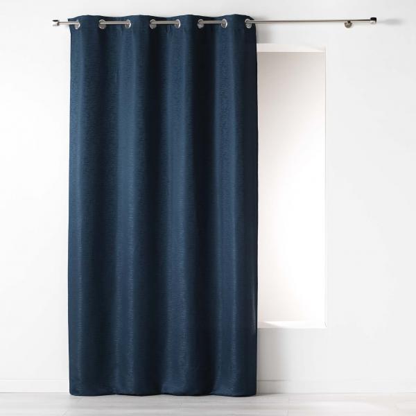 ΚΟΥΡΤΙΝΑ ΥΨΗΛΗΣ ΣΚΙΑΣΗΣ ΜΕ ΤΡΟΥΚ POLYESTER, RIANNA BLUE 140x260cm
