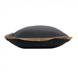 CALMY, ΜΑΞΙΛΑΡΙ ΒΑΜΒΑΚΕΡΟ ΜΕ ΚΡΟΣΙΑ ΑΠΌ ΓΙΟΥΤΑ, ΑΝΘΡΑΚΙ 40x40cm