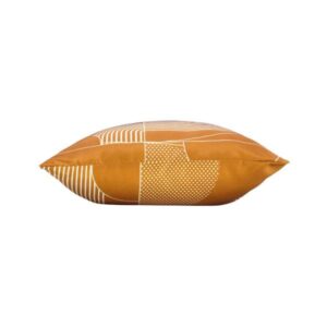 MOLINS, ΜΑΞΙΛΑΡΙ ΜΕ ΤΥΠΩΜΕΝΟ ΣΧΕΔΙΟ POLYESTER ΚΙΤΡΙΝΟ 50x50cm