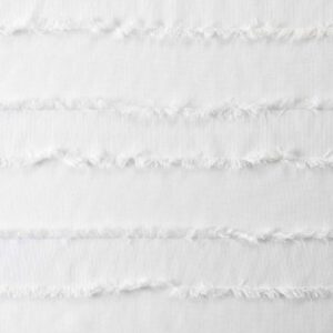 ΚΟΥΡΤΙΝΑ ΔΙΑΦΑΝΗ ΜΕ ΤΡΟΥΚ POLYESTER, STRIPES ΛΕΥΚΗ 140Χ260CM