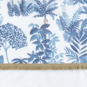 ΚΟΥΡΤΙΝΑ ΔΙΑΦΑΝΗ ΜΕ ΤΡΟΥΚ POLYESTER & ΚΡΟΣΙΑ ΑΠΌ ΓΙΟΥΤΑ, RIO ΜΠΛΕ 140Χ240CM