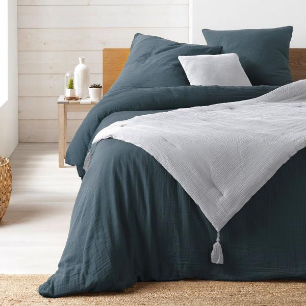 CASSA BED RUNNER, ΤΡΑΒΕΡΣΑ ΚΡΕΒΑΤΙΟΥ ΒΑΜΒΑΚΕΡΗ ΛΕΥΚΗ 80x180cm
