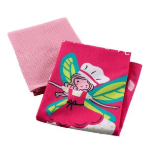 PETITE FEE, ΣΕΤ2 ΠΑΙΔΙΚΕΣ ΠΕΤΣΕΤΕΣ ΒΑΜΒΑΚΕΡΕΣ ΡΟΖ 50x60cm