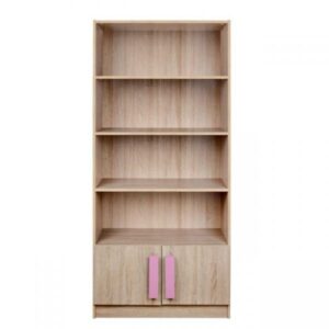 ΒΙΒΛΙΟΘΗΚΗ PLAYROOM SONAMA-ΡΟΖ 80X35X180εκ.