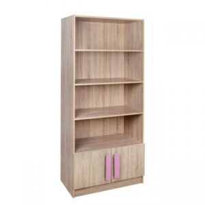 ΒΙΒΛΙΟΘΗΚΗ PLAYROOM SONAMA-ΡΟΖ 80X35X180εκ.