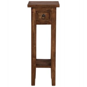 ΒΟΗΘΗΤΙΚΟ ΤΡΑΠΕΖΑΚΙ ΑΠΟ ΜΑΟΝΙ ΞΥΛΟ ΜΕ ΣΥΡΤΑΡΑΚΙ ΦΥΣΙΚΟ 25x25x66,5Υεκ.FB99484.01