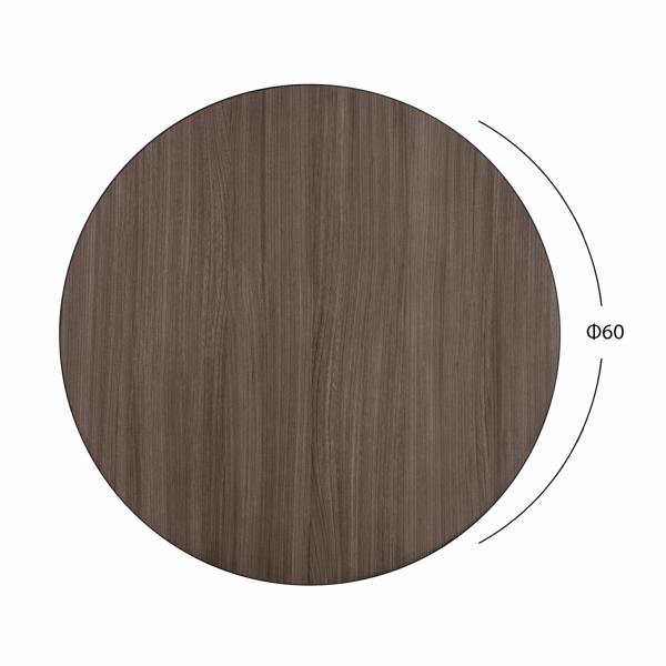 ΕΠΙΦΑΝΕΙΑ ΤΡΑΠΕΖΙΟΥ ΑΠΟ MDF Φ60 ΣΤΑΧΤΙ ΜΑΥΡΟ