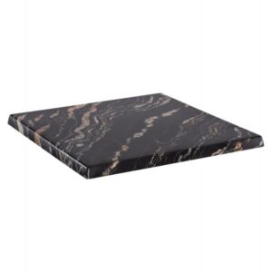 ΕΠΙΦΑΝΕΙΑ ΤΡΑΠΕΖΙΟΥ WERZALIT 70Χ70Χ3.5εκ.BLACK GOLD MARBLE
