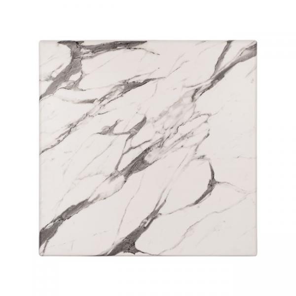 ΕΠΙΦΑΝΕΙΑ ΤΡΑΠΕΖΙΟΥ WERZALIT 60Χ60Χ3.5εκ. MARBLE WHITE-GREY 5657