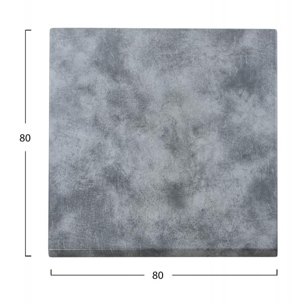 ΕΠΙΦΑΝΕΙΑ ΤΡΑΠΕΖΙΟΥ WERZALIT 80Χ80Χ3.5εκ. CEMENT