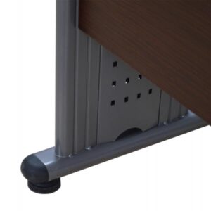 ΓΡΑΦΕΙΟ ΕΠΑΓΓΕΛΜΑΤΙΚΟ WENGE ΑΡΙΣΤΕΡΗ ΓΩΝΙΑ 160X120X75Υ εκ.