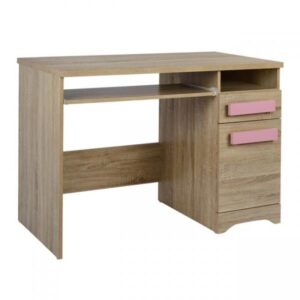 ΓΡΑΦΕΙΟ PLAYROOM SONAMA+ ΡΟΖ ΧΕΡΟΥΛΙ 110X55X76.5