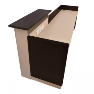 ΓΡΑΦΕΙΟ ΥΠΟΔΟΧΗΣ 240X82 WENGE ΜΠΕΖ 240x82x105cm