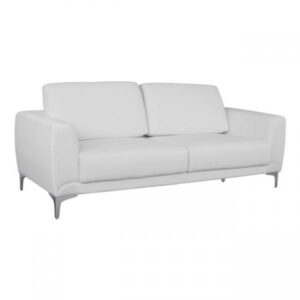 ΚΑΝΑΠΕΣ 3ΘΕΣΙΟΣ ΜΕ ΛΕΥΚΟ PU 190x81x81 εκ.