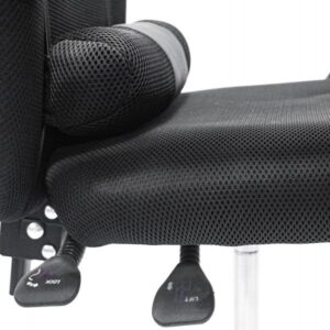 ΚΑΡΕΚΛΑ ΓΡΑΦΕΙΟΥ ΜΑΥΡΟ MESH-ΜΕΤΑΛ.ΒΑΣΗ-NYLON ΣΚΕΛΕΤΟΣ 58x50x120Υεκ.