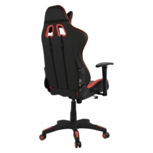 ΚΑΡΕΚΛΑ ΓΡΑΦΕΙΟΥ GAMING ΜΑΥΡΟ ΚΟΚΚΙΝΟ PU 68,5 x 71,5 x 133,5 εκ.