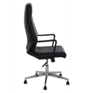 ΚΑΡΕΚΛΑ ΓΡΑΦΕΙΟΥ ΜΑΥΡΗ SUPERIOR 72x70x121 εκ.