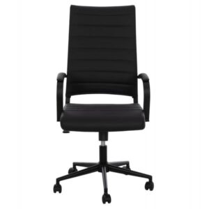ΚΑΡΕΚΛΑ ΓΡΑΦΕΙΟΥ SUPERIOR ΜΑΥΡΟ PU ΔΙΕΥΘΥΝΤH 62x71,5x113 εκ.