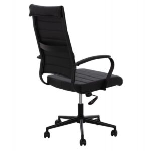 ΚΑΡΕΚΛΑ ΓΡΑΦΕΙΟΥ SUPERIOR ΜΑΥΡΟ PU ΔΙΕΥΘΥΝΤH 62x71,5x113 εκ.