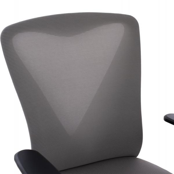 ΚΑΡΕΚΛΑ ΓΡΑΦΕΙΟΥ SUPERIOR ΓΚΡΙ 65x62x100 εκ.